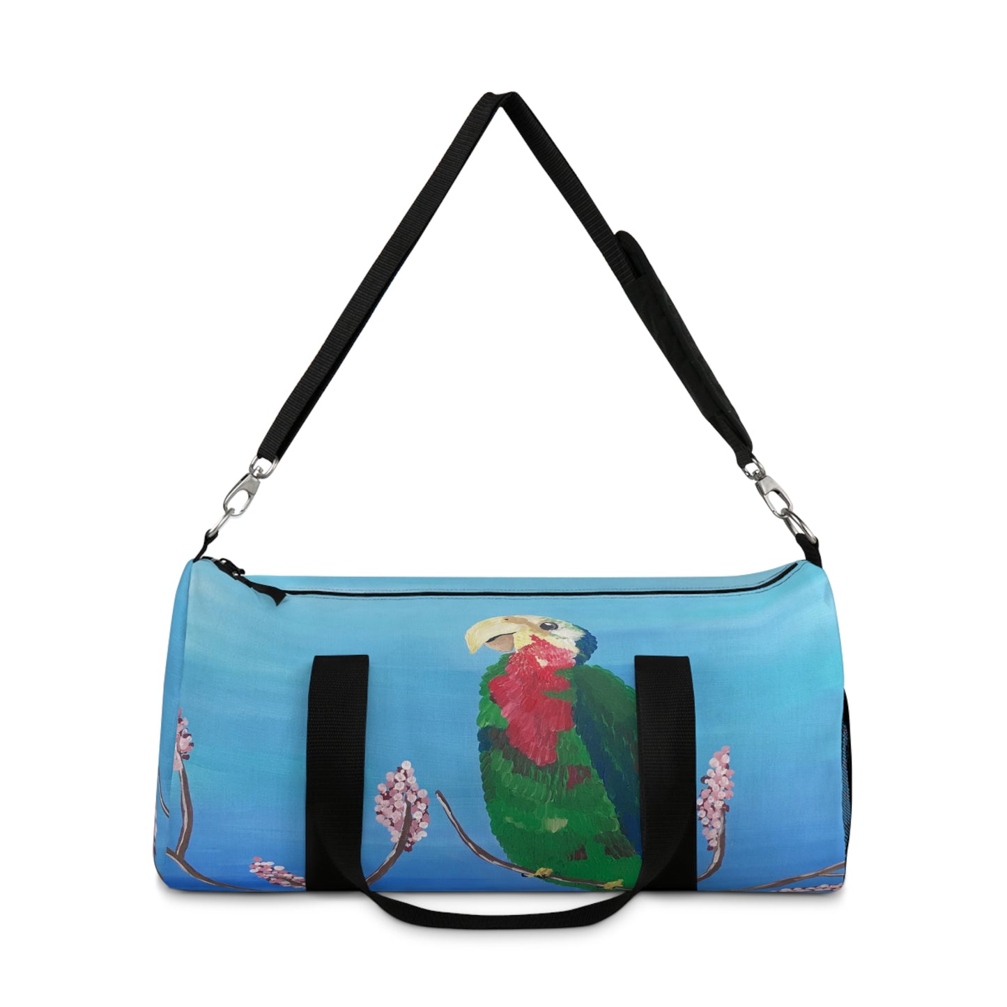 'Abaco Parrot' Hand Painted Duffel Bag