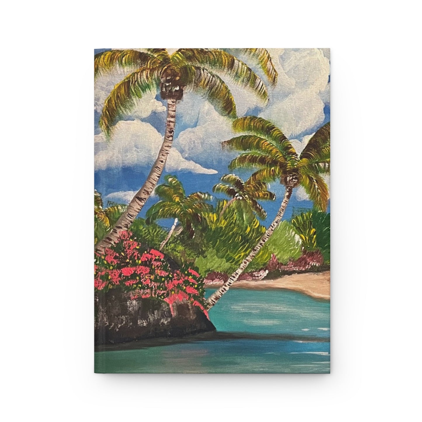 'Blooming Paradise' Hardcover Journal Matte